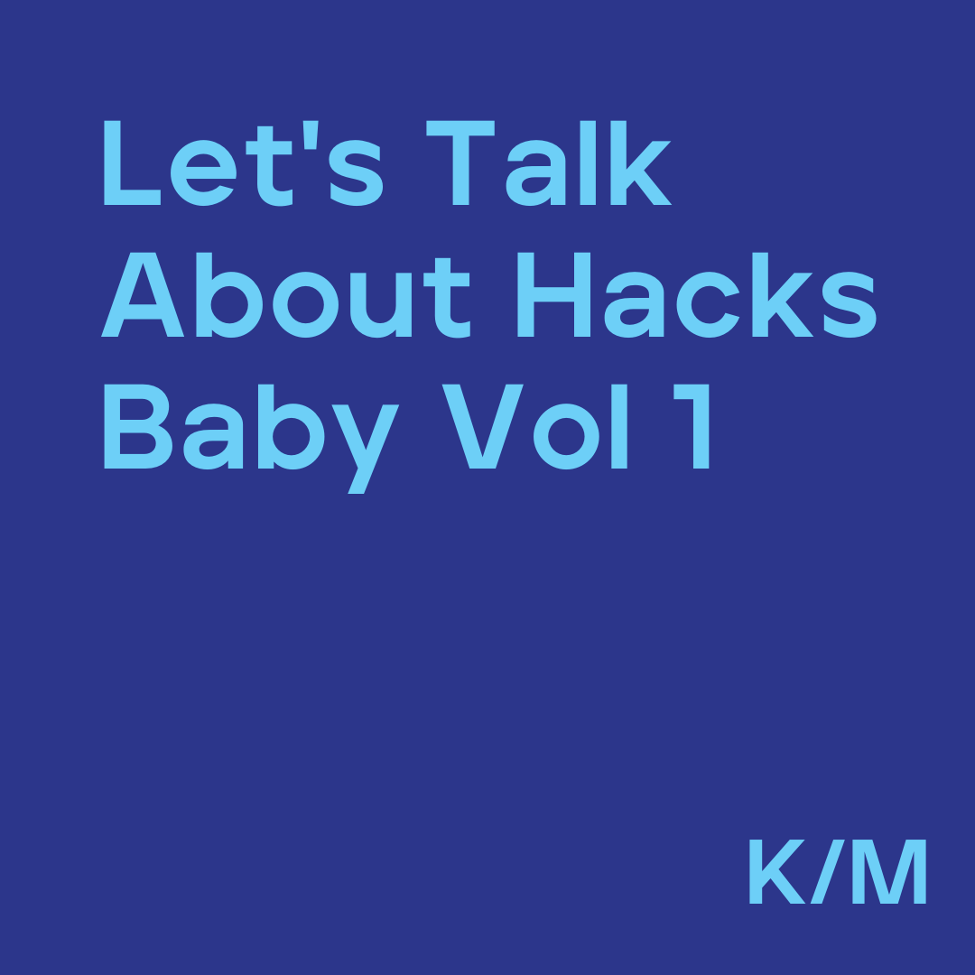 Let's talk about hacks